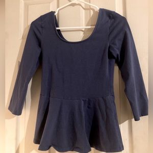 Dark blue quarter sleeve